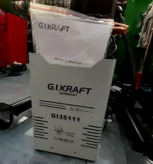 Пускозарядное устройство 12/24V, 335A, 220V G.I.KRAFT GI35111 | Зображення 1