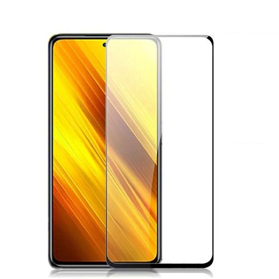 Захисне скло 2.5D на весь екран для Poco X3 / X3 Pro | Зображення 1