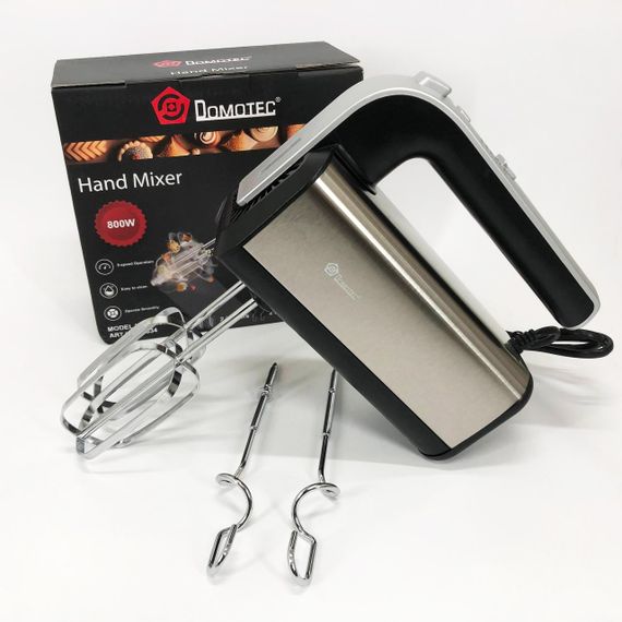 Миксер Domotec R.6664 5 скоростей, режим Турбо, Миксер электрический 800 Вт | Зображення 1