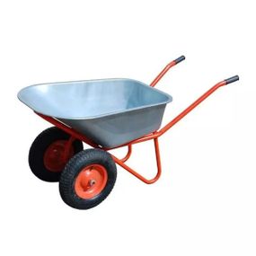 Тачка будівельна (двоколісний) 90/170л 200кг Budfix WB6404W (70029)