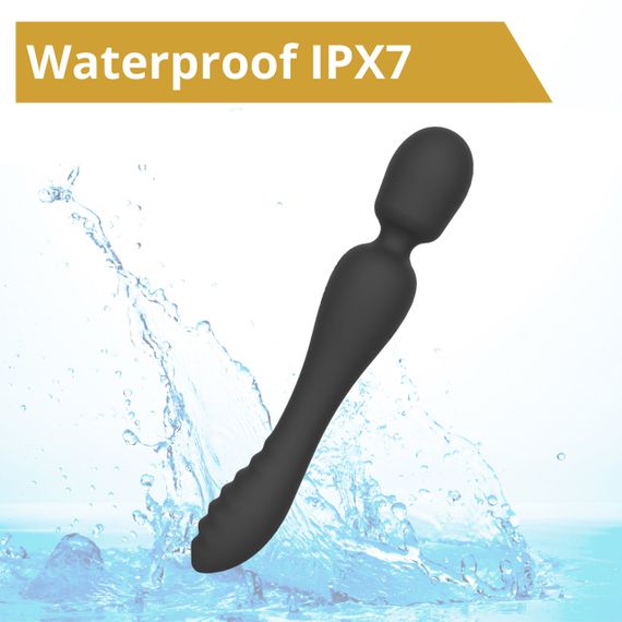 Вібратор - Erospace Sweet Play Wand & Vibrator 2in1 A8 Sex Aura | Зображення 7