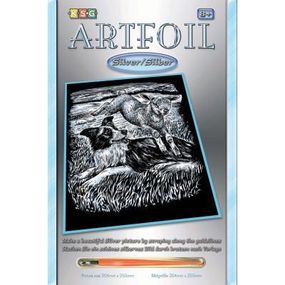 Набор для творчества Sequin Art ARTFOIL SILVER Sheepdog and Lamb (SA0606)