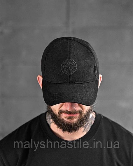 Бейсболка Stone black 4 ДЛ6598 | Зображення 1