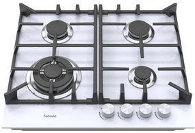 Газова варильна панель Fabiano FHG 1044 VGHT2 White Glass 8111.406.1491