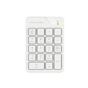 Клавіатура цифрова бездротова A4-Tech FGK21C, колір білий