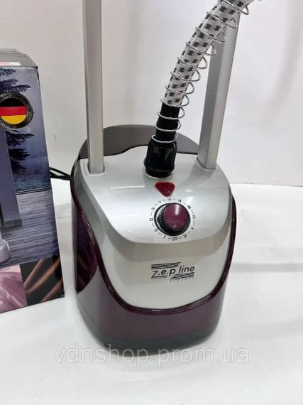 Сиреневый Отпариватель вертикальный для одежды со стойкой Zepline 3500Вт ZP-131 | Зображення 4