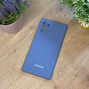 Чохол Samsung Note 10 софт тач Сірий