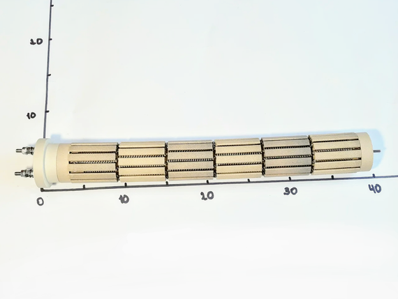 Сухой стеатитовый керамический тэн для бойлера 2200W Электрон-Т (Украина) | Зображення 1