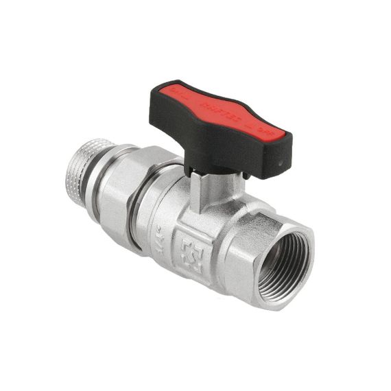 Кран кульовий з американкою Raftec GOLD PN64 ВЗ 1/2" GRDS01 | Зображення 4