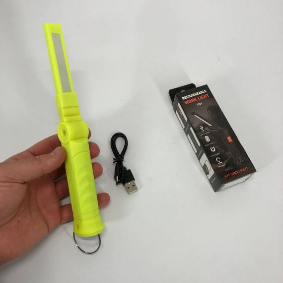Ліхтар поворотний Worklight G51-LED-COB з магнітом та гаком, Кемпінговий складаний ліхтар | Зображення 5