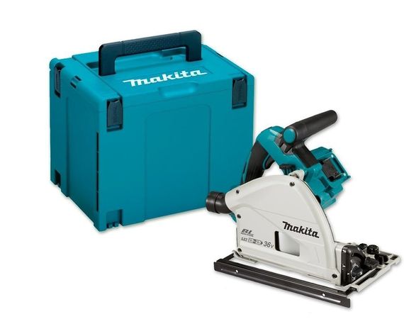 Пила дискова заглибна акумуляторна Makita DSP600ZJ (165 мм, 2500-6300 хв-1, 56 мм, BL, LXT, без акумуляторів та зарядного пристрою)