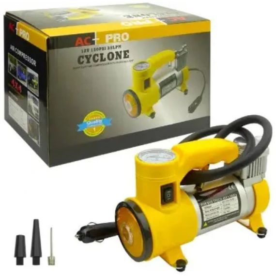 Автомобільний компресор Cyclone 12V 150PSI портативний YS-73