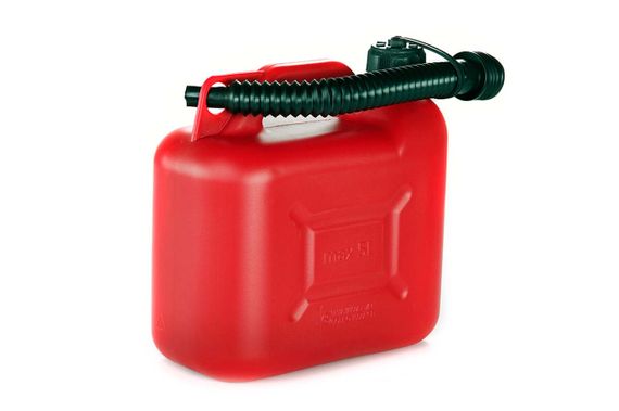 Канистра пластиковая 5л HDPE с лейкой СИЛА | Зображення 1