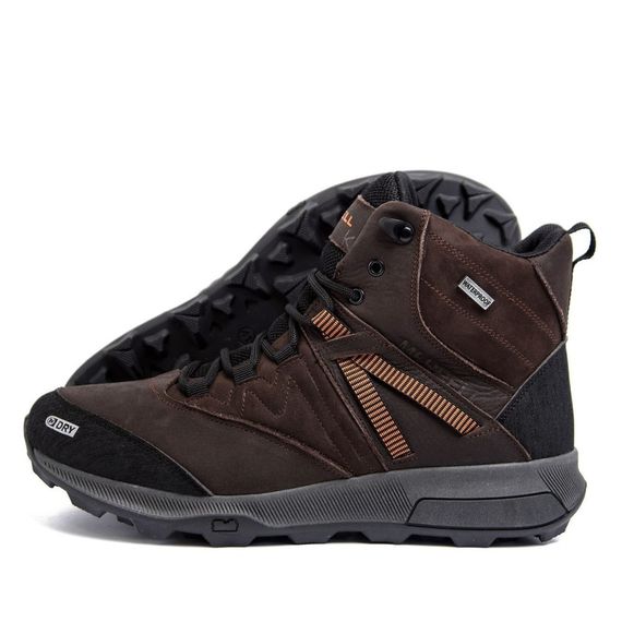 шкіряні зимові черевики Merrell коричневі | Зображення 1