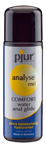 Анальна змазка pjur analyse me! Comfort water glide 30 мл на водній основі з гіалуроном sexstyle