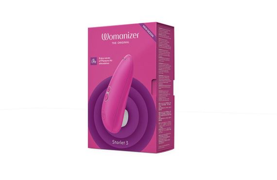 Вакуумний кліторальний стимулятор Womanizer Starlet 3 PINK | Зображення 5