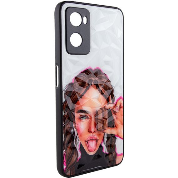 TPU+PC чохол Prisma Ladies для Oppo A57s/A77s TPU+PC, Chocolate