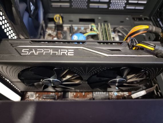 Ігровий ПК Chieftec Tower / Intel Core i5-6600K (4 ядра по 3.5 - 3.9 GHz) / 16 GB DDR4 / 480 GB SSD + 500 GB HDD / AMD Radeon RX 570, 8 GB GDDR5, 256-bit / 500W б/в | Зображення 7