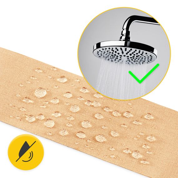 Стрічка кінезіологічна (кінезіо тейп) 4FIZJO 5 см x 31 м Beige (P-5905973405539) | Зображення 6