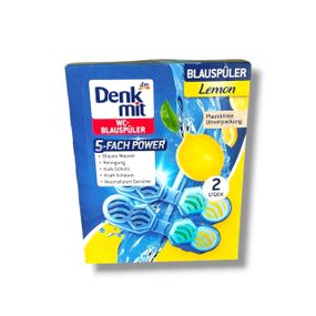 DenkMit Туалетний блок ароматизатор WC BLauspuler Lemon підвіска 2шт