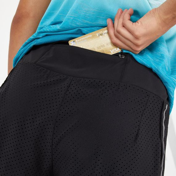 ЖІНОЧІ ШОРТИ KIPRUN 2 В 1 - ЧОРНІ - L UA48/50 | Зображення 4