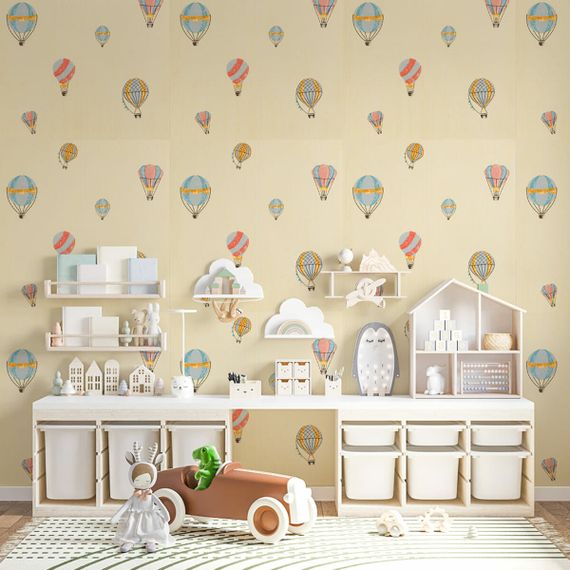 Панель стінова 3D 700х700х4мм Повітряні кулі фактурна текстура SW-00001972 | Зображення 7