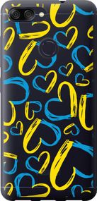 Чехол на Asus ZenFone Max Plus M1 ZB570TL Сердца UA "5292u-1361-17620"