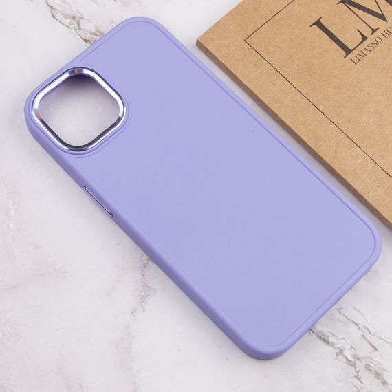 TPU чохол Bonbon Metal Style для Apple iPhone 12 Pro / 12 (6.1") Бузковий / Dasheen | Зображення 3
