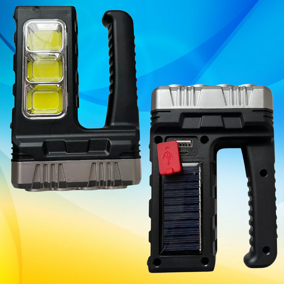 Ліхтар прожекторний, LED-лампа, яскраве світло. Фонарь, фонарик. Яскравий | Зображення 1