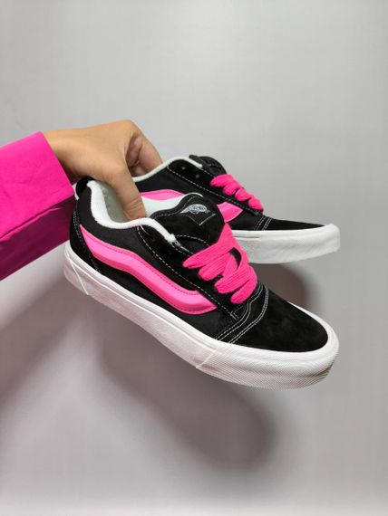 Кросівки Vans Knu Skool Black Pink весна / літо / осінь R174 39 25 см