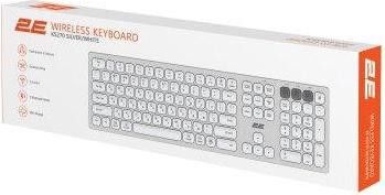 Клавіатура 2E KS270 Silver/White (2E-KS270WBWH_UA) | Зображення 6