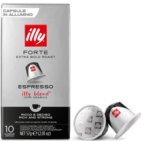 Nespresso капсулы illy Forte 9 (10 шт. Неспресо) Італія