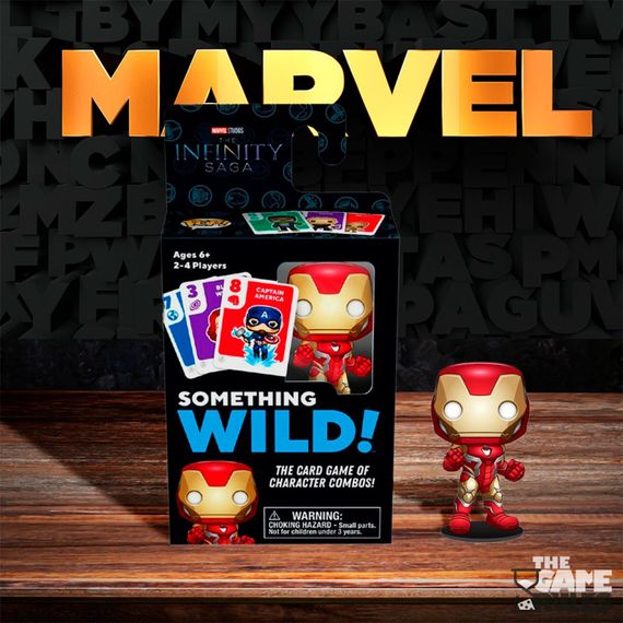 Карточная игра "Железный человек" Something Wild Funko 60495 с фигуркой | Зображення 4