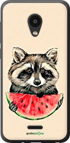 Чохол на Meizu C9 Єнотик з кавуном "4605u-1627-2448"