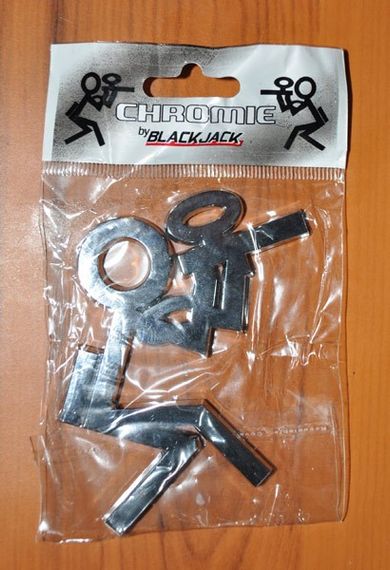 Значок автомобильная наклейка Chrome Paintball Car Emblems | Зображення 1