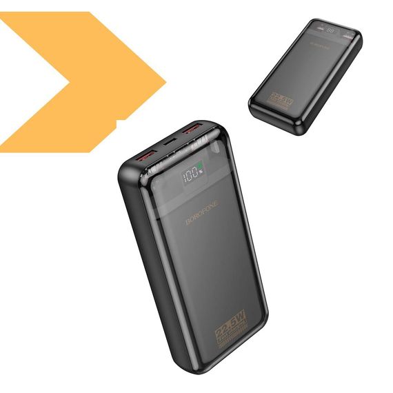 Повербанк 20000 мАч Швидке заряджання BOROFONE BJ52A (47198-BJ52A_781) | Зображення 1