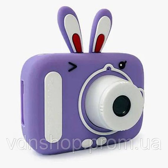 Детский цифровой фотоаппарат X900 Rabbit. Цвет: фиолетовый UR-94 | Зображення 1