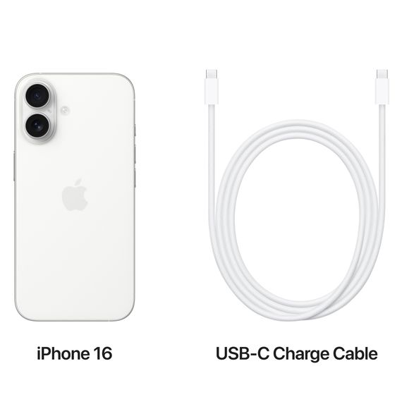 Мобільний телефон Apple iPhone 16 128GB White (MYE93) | Зображення 7