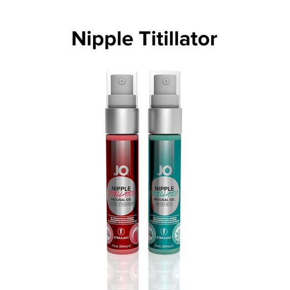 Гель для стимуляції сосків JO Nipple Titillator Strawberry (30 мл), ментол та перцева м’ята | Зображення 3