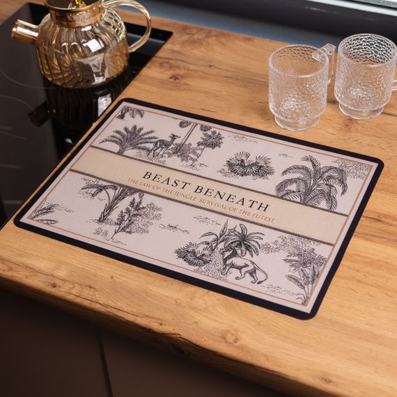 Килимок діатомітовий для сушіння посуду Tropical Paradise 40*30 см Yiwu HP-42-202 | Зображення 1