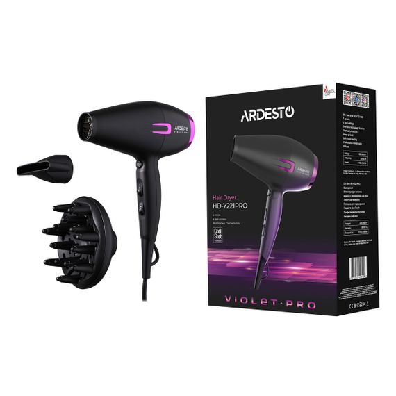 Фен для волос KEMEI CFJ-KM-8219, чорний (42809-KM-8219_472) | Зображення 6