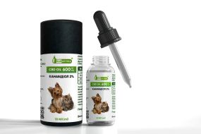 Масло КБД для животных 2% 600 мг Масло кбд для животных КБД масло для животных Медицинский каннабис