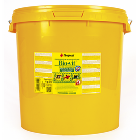 Корм Tropical Bio-Vit для травоїдних акваріумних риб пластівці 4 кг