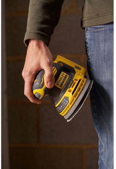 Шліфмашина ексцентрикова акумуляторна безщіткова STANLEY FATMAX SFMCW220D1S | Зображення 9