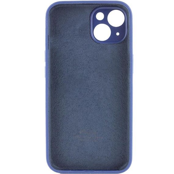 Чохол Silicone Case Full Camera Protective (AA) для Apple iPhone 15 Plus (6.7") Синій / Deep navy | Зображення 2