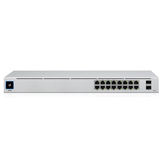 Комутатор мережевий Ubiquiti USW-16-POE | Зображення 1