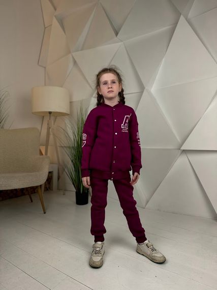 Костюм для дівчинки Носи своє 122 Фіолетовий (p-15271-174526) | Зображення 5