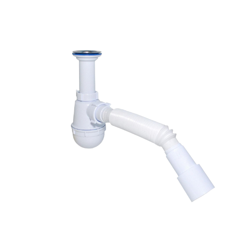 Сифон 1 1/2" d40/50мм (большой стакан) з гофротрубою Waterstal А - 40029