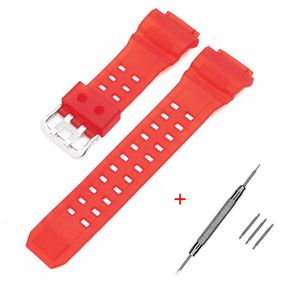 Ремінець для Casio G-Shock GW-9400 Transl Red SI