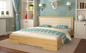 Деревянная кровать Регина 120х190 см Arbor Drev полуторная , 140х190